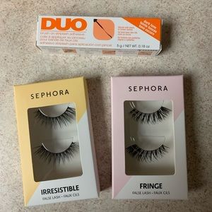 Falsies and Adhesive